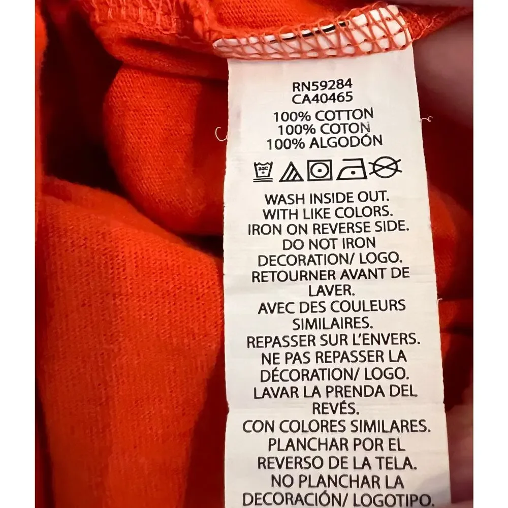 Children's Place orange Halloween long sleeve t-shirt Size small (5/6)